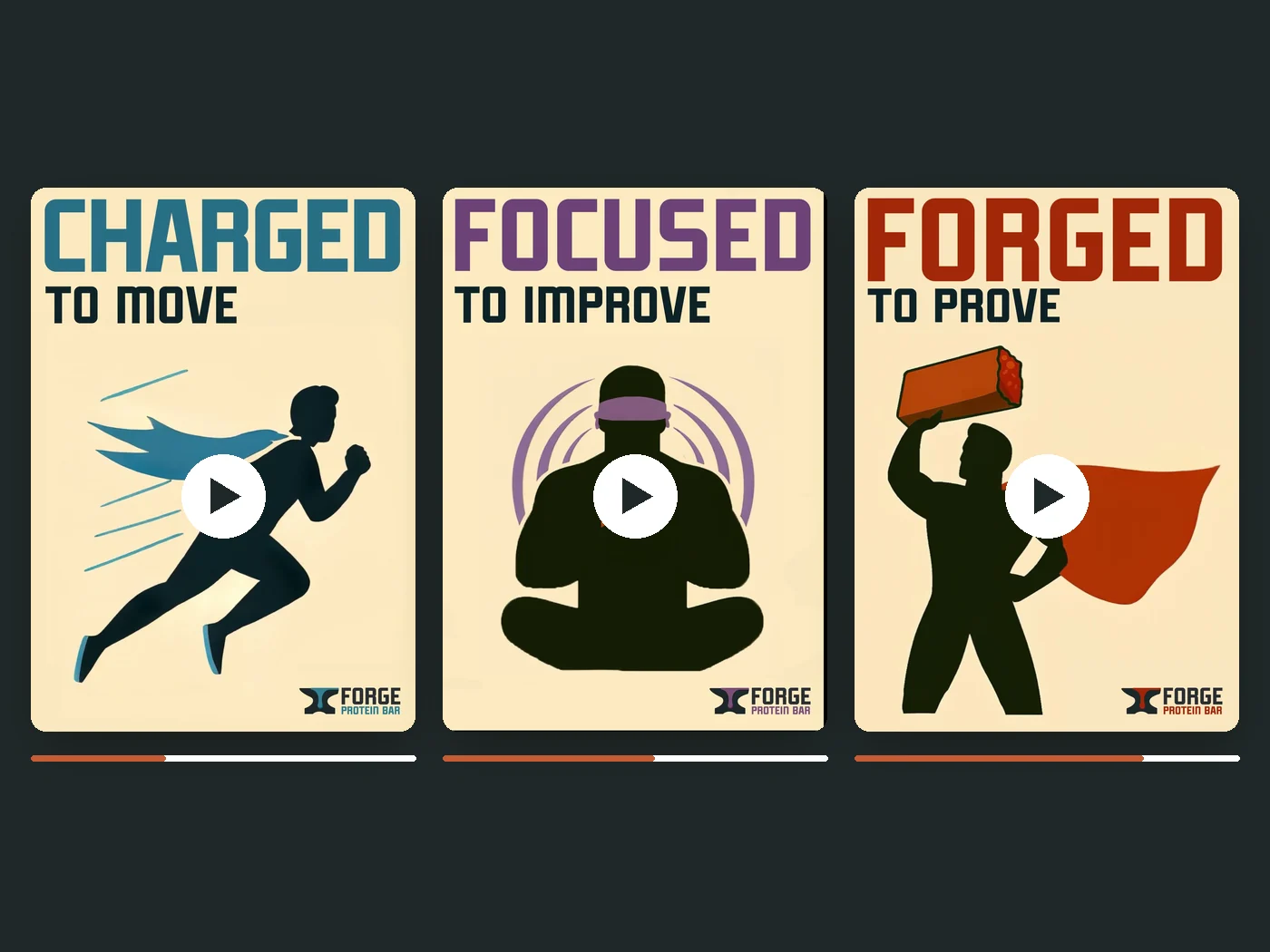 FORGE filmlerinin ilk kareleri: Charged, Focused, Forged