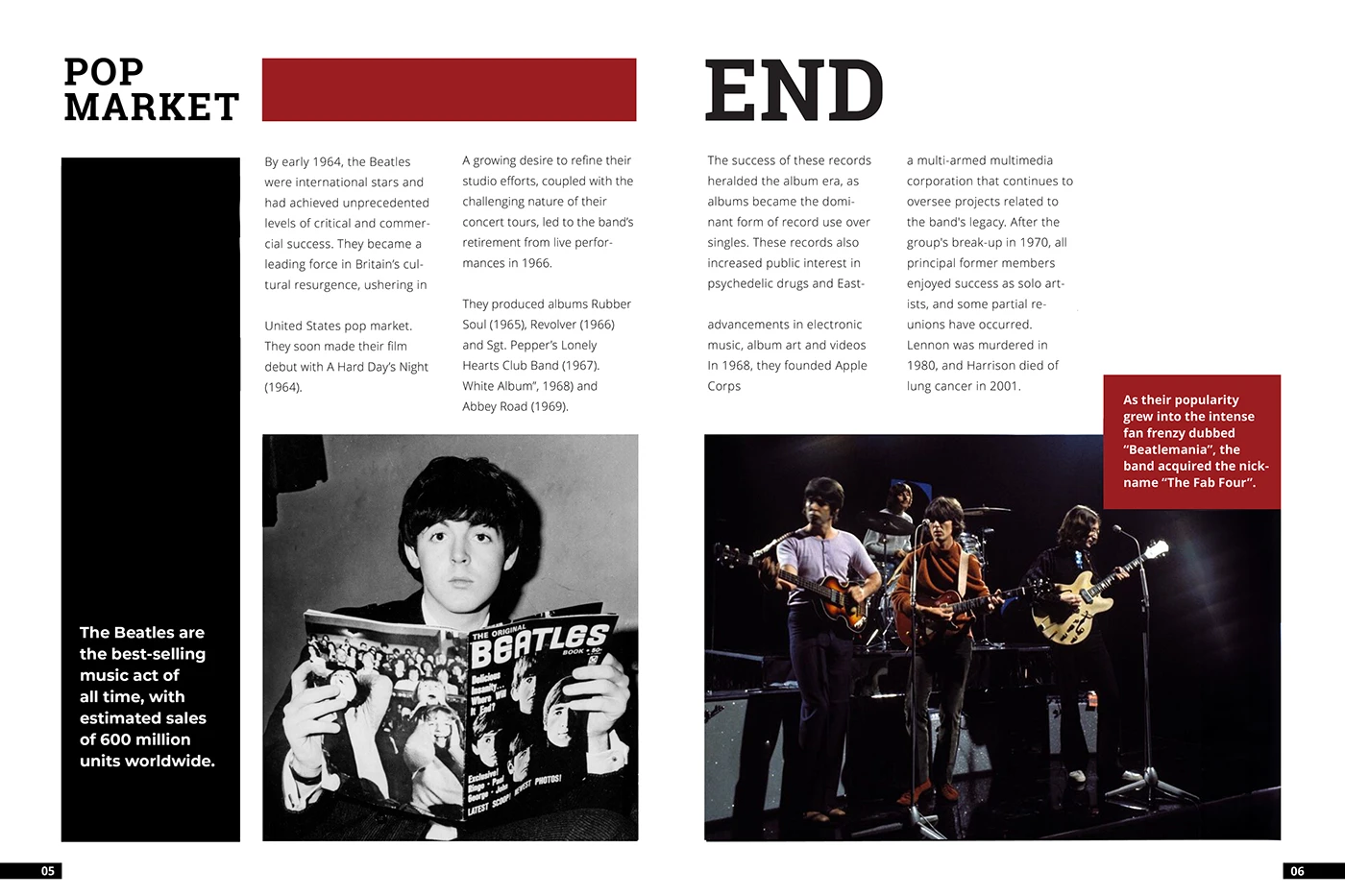 Melody Maker dergi tasarımı