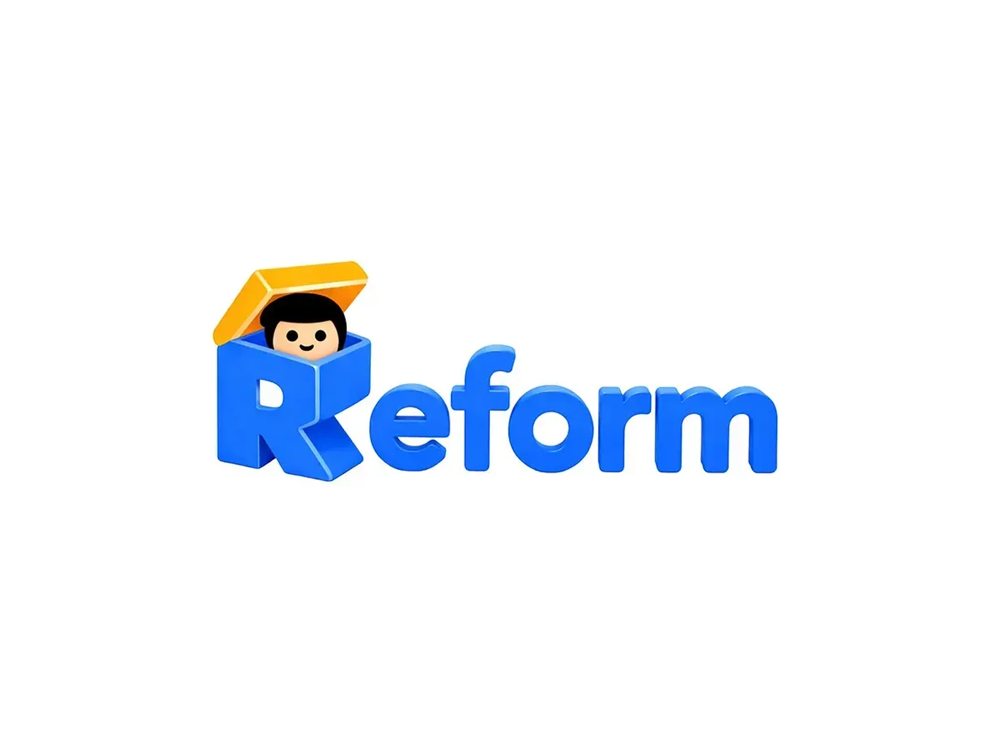 Beyaz zemin üzerinde REFORM logosu