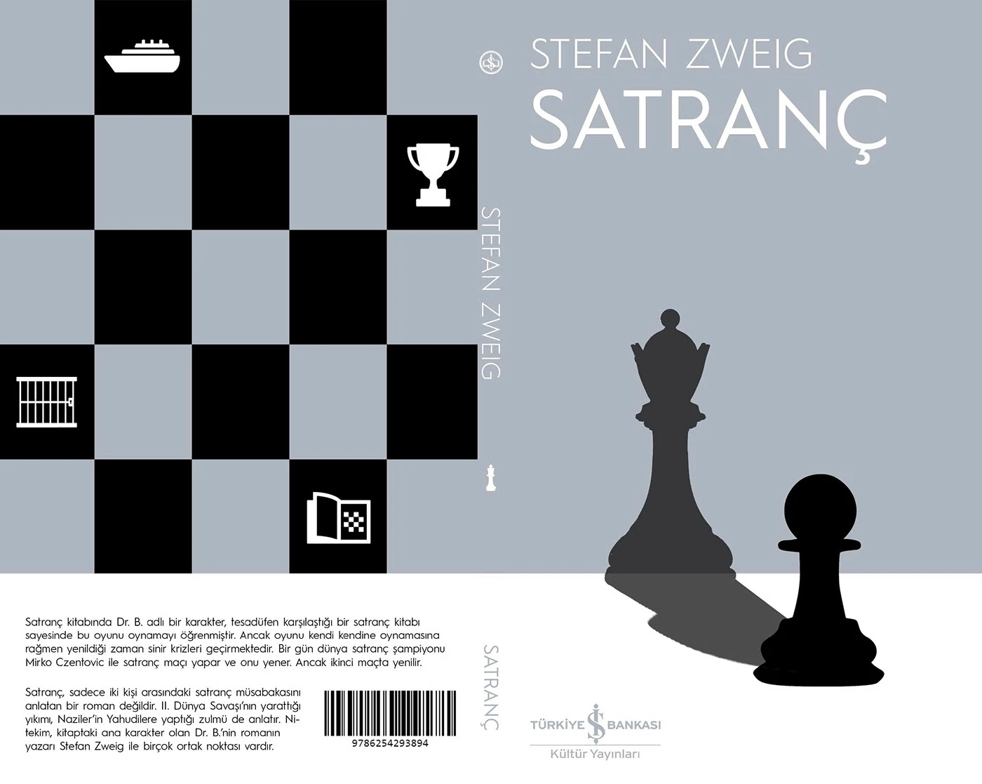 Stefan Zweig Satranç kapağı